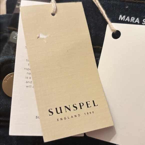 Sunspel Navy Women's Skinny Jeans - Picture 3 of 4